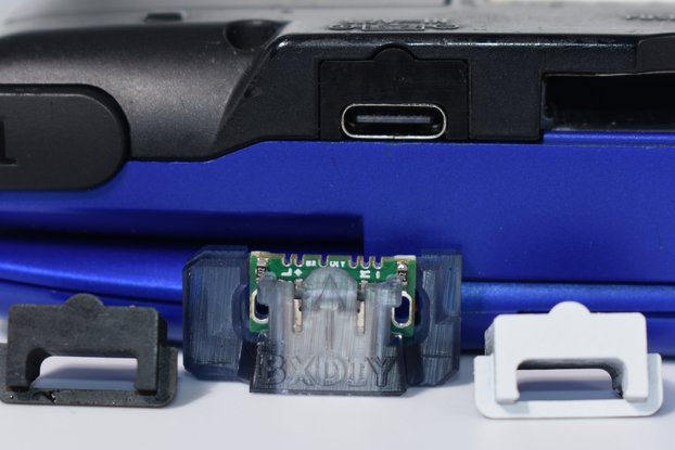 DS original USB-C mod kit w/ snapjig+bezel