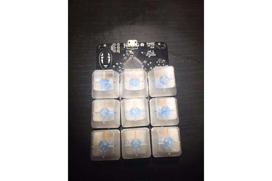 NyanKey / A Reprogrammable Keypad (assembled PCB) 1