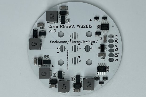 Cree RGBWA LED WS281x Driver