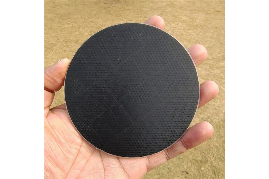 High Efficiency Circular Solar Panel–1.0W/5.5V 1