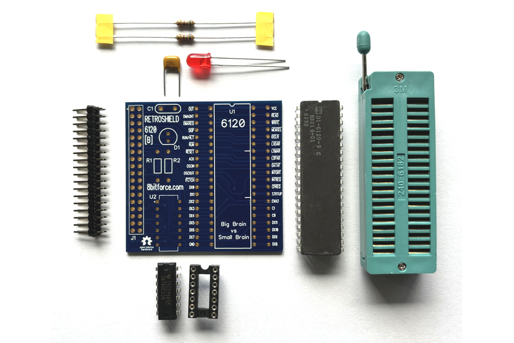 RetroShield 6120 (PDP-8) for Arduino Mega/Teensy 1