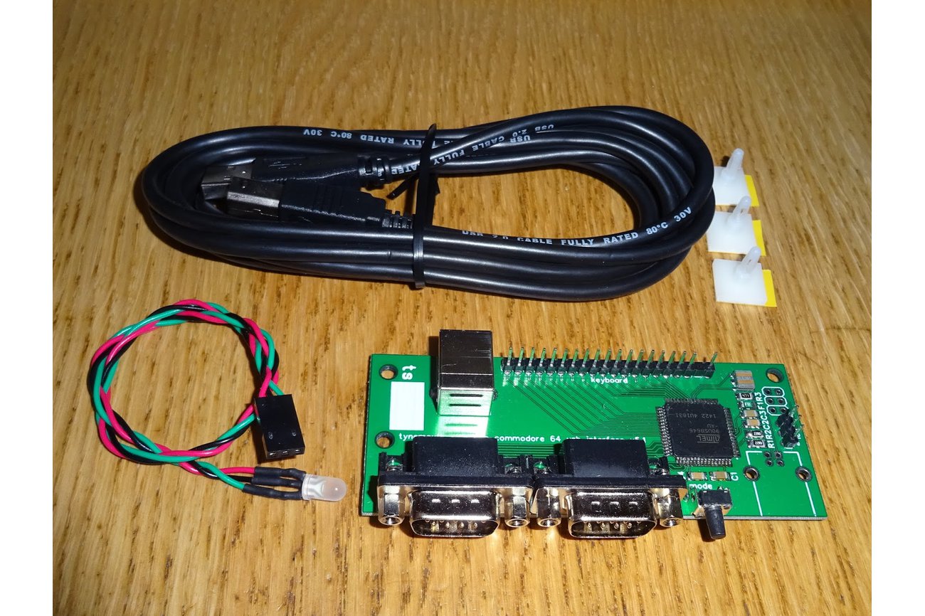 Commodore 64 USB keyboard and dual joystick kit from Tynemouth Software