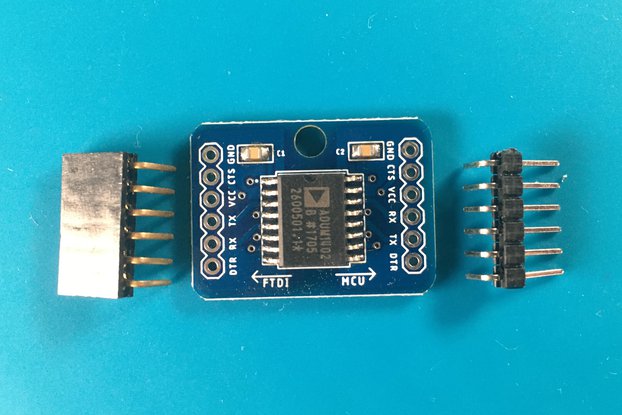 Digital Isolator ADUM1402 for FTDI USB to Serial
