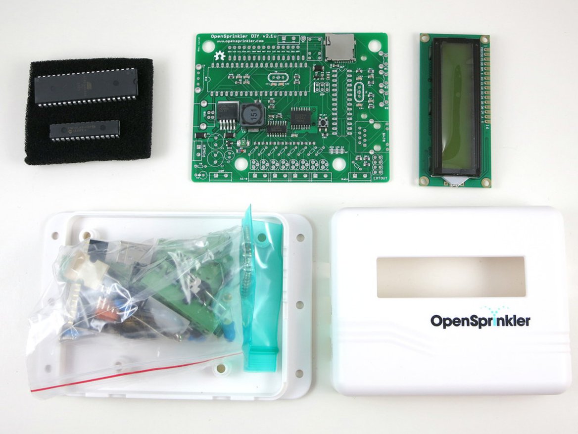 OpenSprinkler (semi-assembled DIY kit v2.2u) from Rayshobby LLC on Tindie