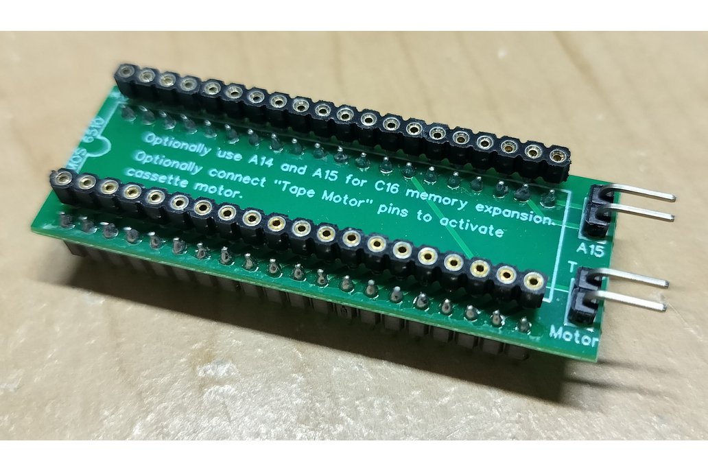Commodore/MOS 6510/8500 to 7501/8501 CPU Adapter 1