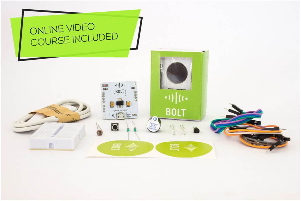 Bolt IoT Platform : Starter Kit with Video Course 1