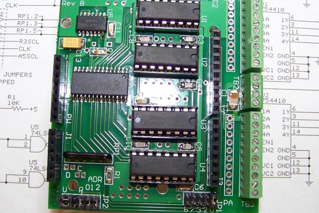Arduino 16 Channel Digital Power Shield