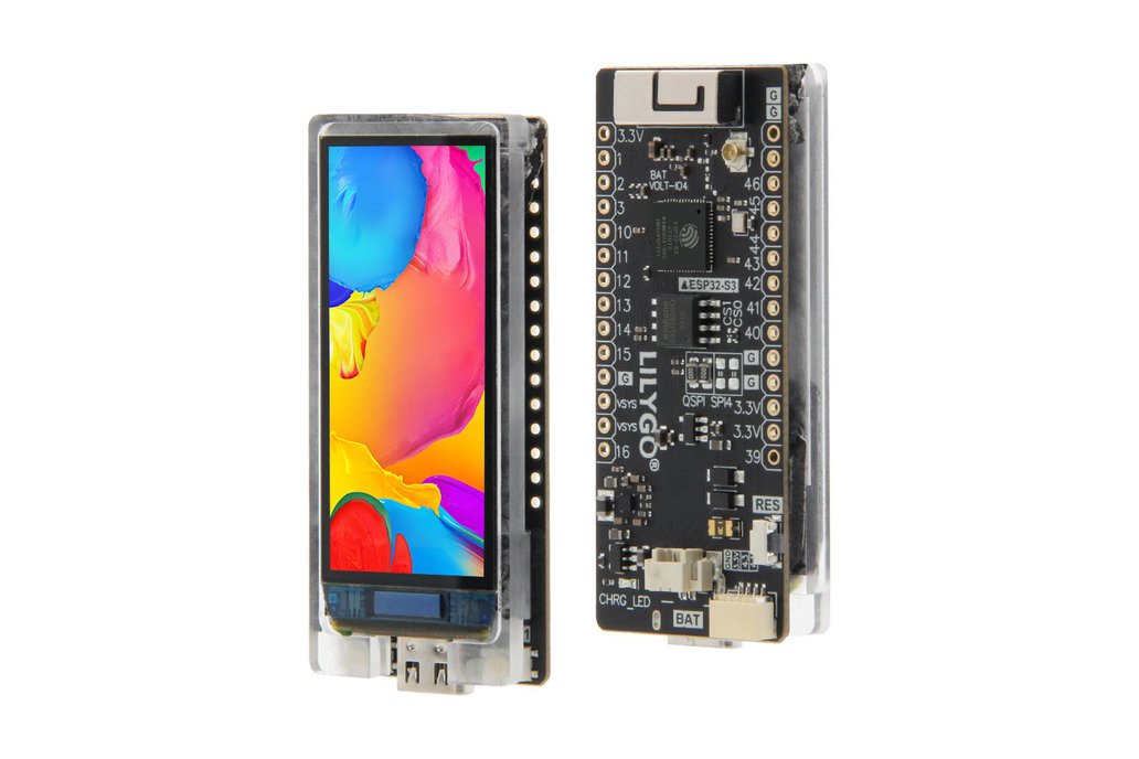 LILYGO® T-Display-S3 AMOLED ESP32-S3 1.9inch from Lilygo on Tindie