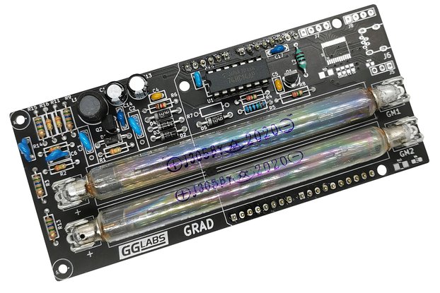 GRAD - Dual Geiger Tube Arduino Radiation Sensor