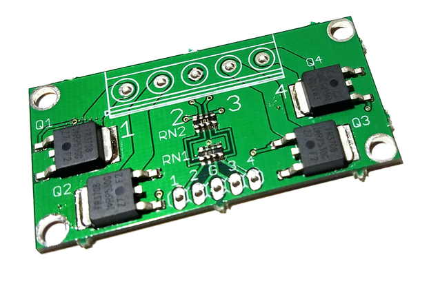 4-CH 2.8V logic level MOSFET board 30V