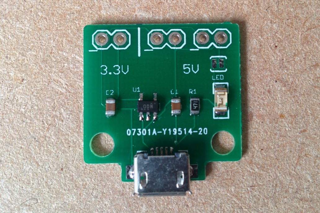 Micro USB Breakout and 3.3v Regulator - Silkscreen Errors 1