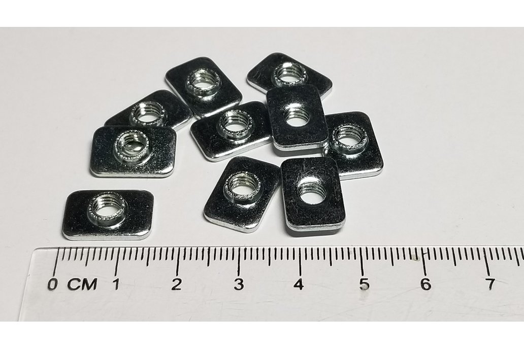 M5 T-Slot nuts pack of 50 1