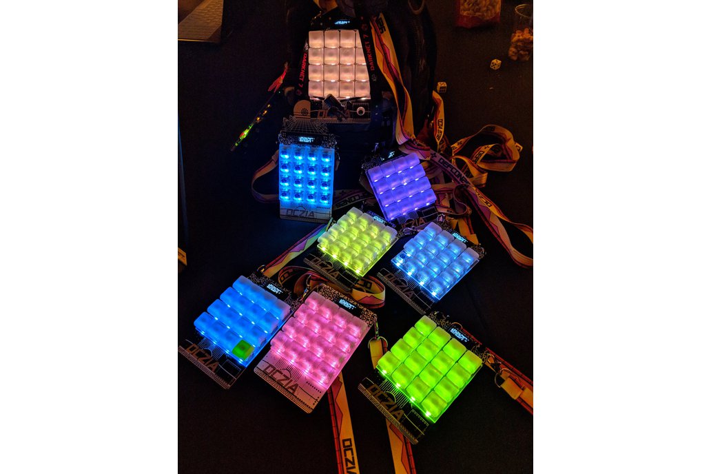 DCZia defcon 26 Mechanical Keyboard Badge 1