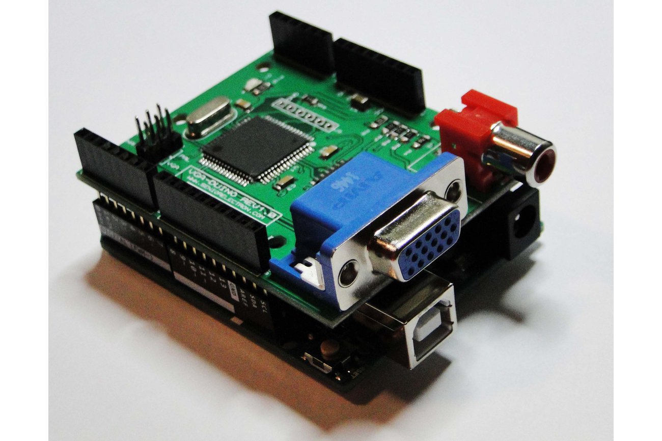 VGA DUINO - VGA Graphic Shield for Arduino from Senior Electron Llc on ...