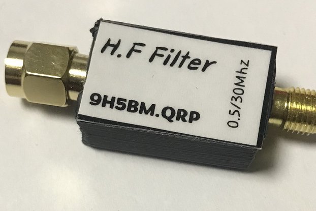 SMA - H.F Low Pass Filter 0 -30MHz