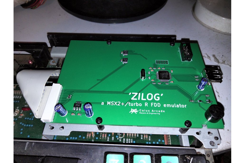 'ZILOG' - MSX2+/turbo R internal FDD emulator 1