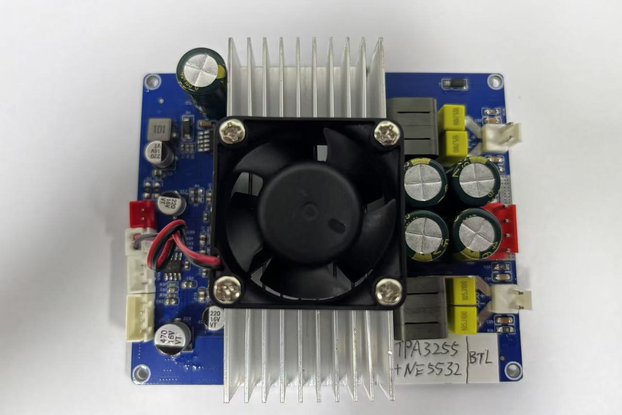 TPA3255 + NE5532 700W BTL Stereo Amplifier