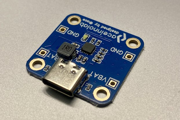USB-C high-efficiency lipo charger