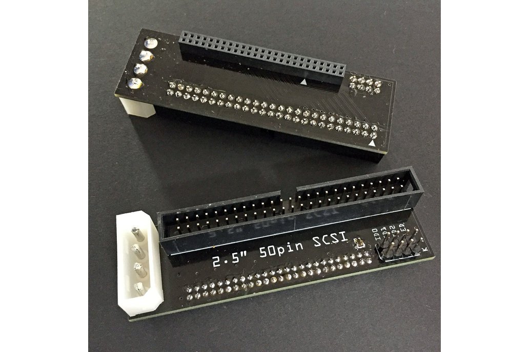 2.5" to 3.5" SCSI 50 pin SCSI adapter 1