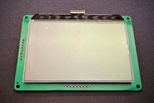 3.4" Graphic LCD Display 240x160 3 wire SPI