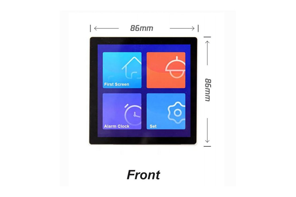 ESP32-S3 3.92 inch IPS LCD touch display 1