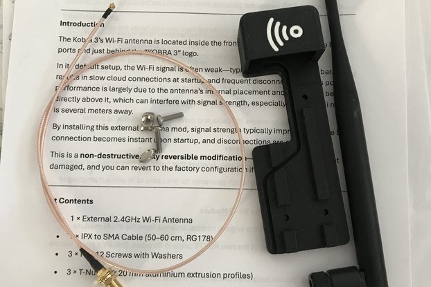 Anycubic Kobra Series External WiFi  Antenna Kit