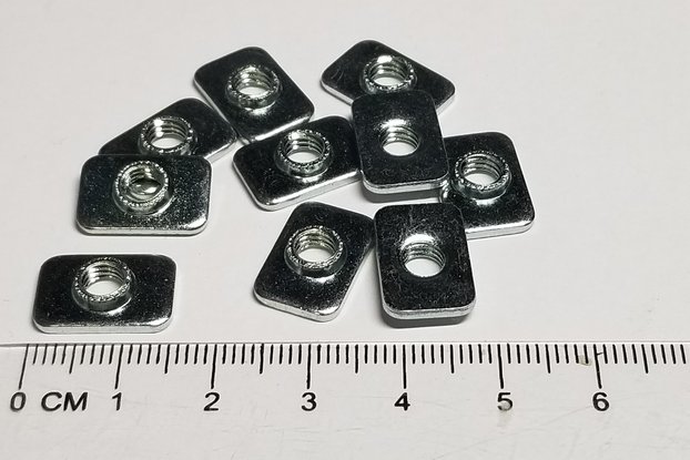 M5 T-Slot nuts pack of 50