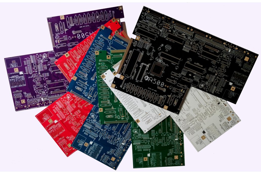 A500++ Amiga 500+ Replica PCB 1