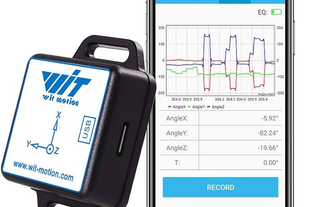 WT901BLECL MPU9250 IMU BLE 5.0 Accelerometer