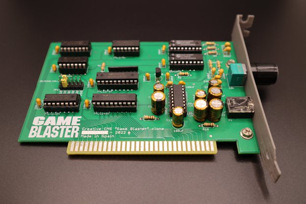 High quality CMS Game Blaster Clone ISA Sound Card