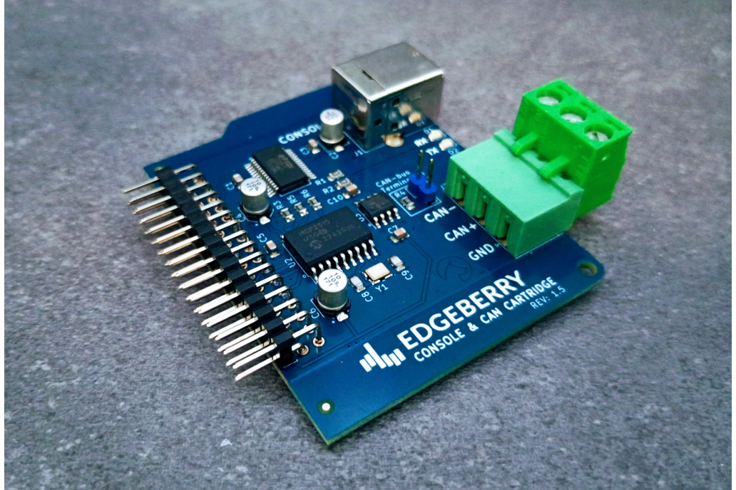 Edgeberry - Console & CAN Cartridge 1
