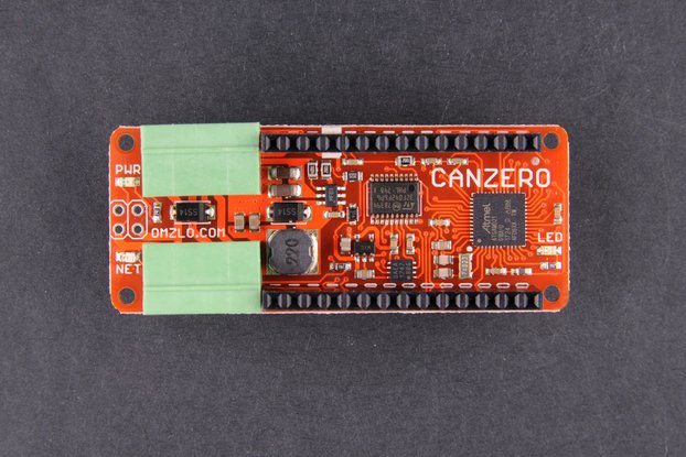 CANZERO, the wired IoT Arduino-compatible node.