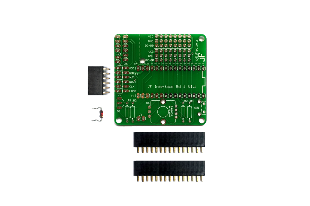 JF Interface Board 1 - Bare PCB Board with headers 1