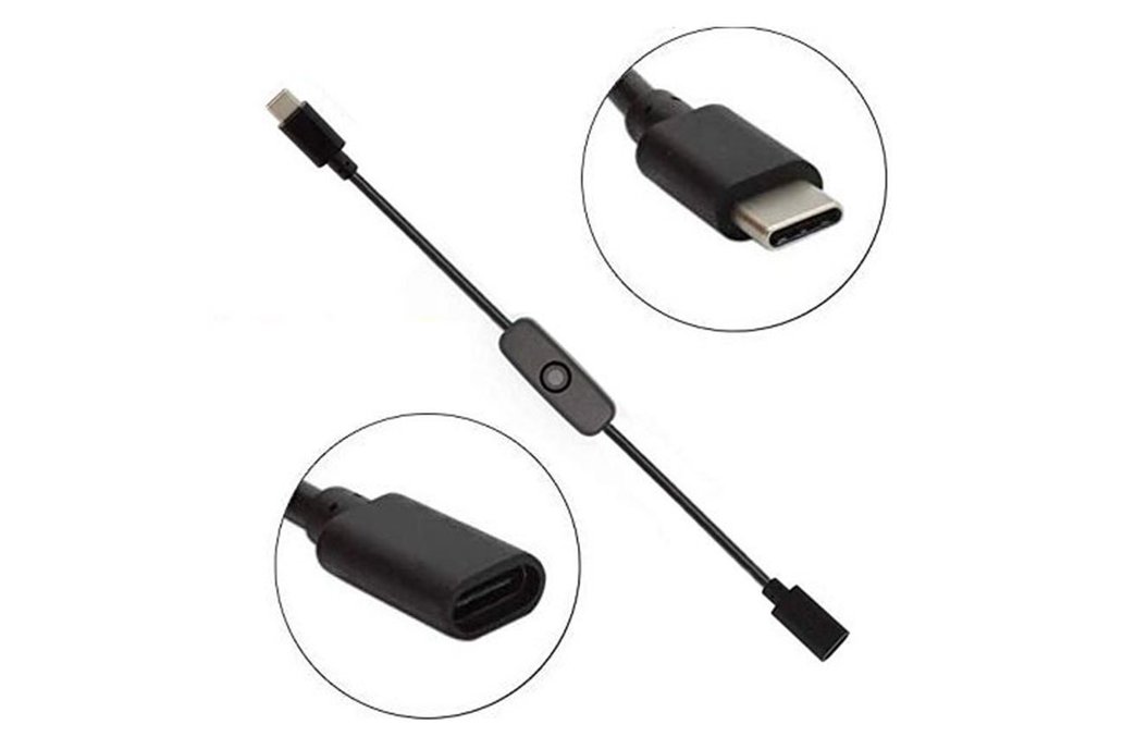 USB-C Power Switch USB Type C for Raspberry Pi 4 1