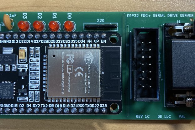 ESP32 FDC+ Serial Drive Server