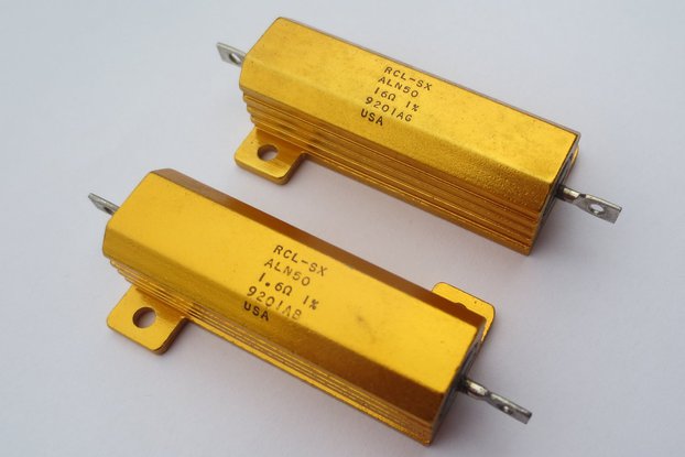 Precision 50W Resistor/Shunt 1% [16Ω or 1.6Ω]