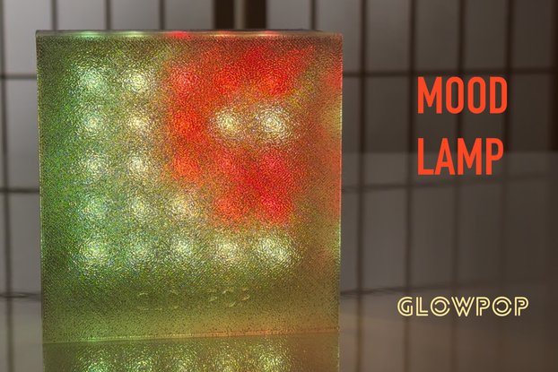 GlowPop - Eyecandy - Mood Light - LED Lava Lamp