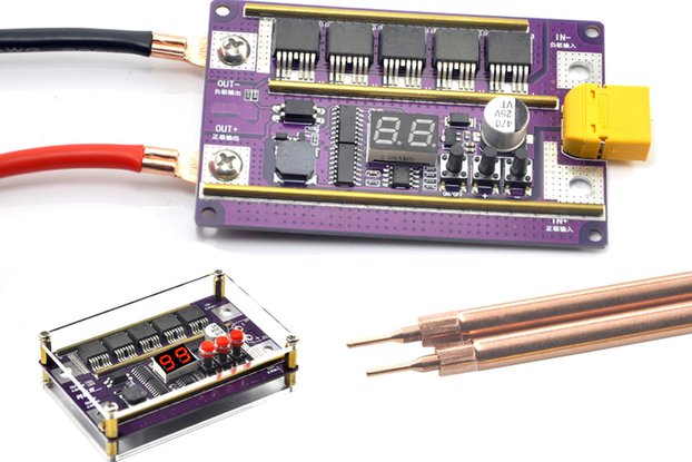 99-Level Spot Welder Board, DIY Kit for 18650