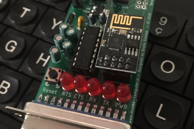 Simple Wifi RS232 Modem