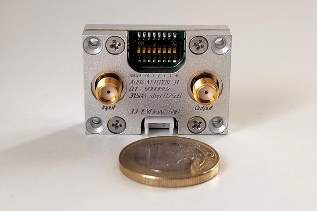 Wideband RF Digital Step Attenuator, 9 kHz–9 GHz
