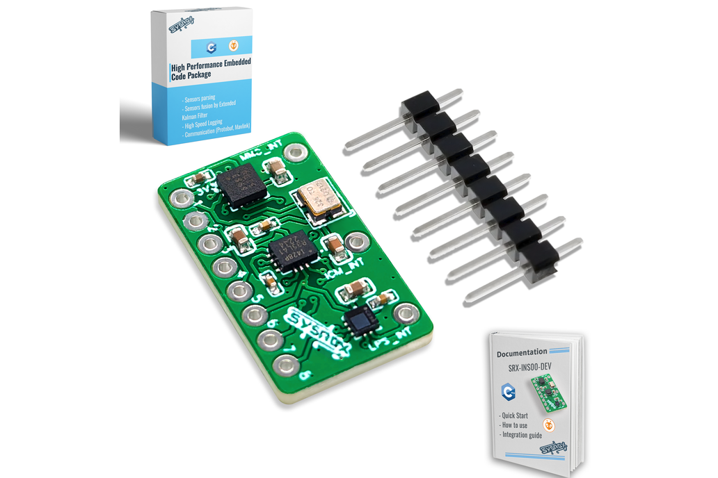 Sysrox IMU AHRS 10DOF ICM-42688 + MMC5983 + LPS22 1