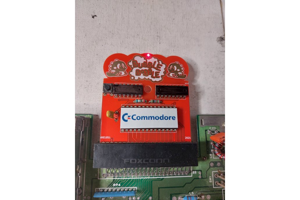 BUBBLE BOBBLE Cartridge for C64/C128 1
