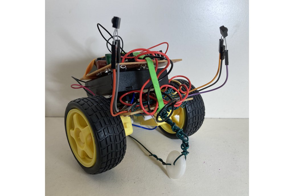 Infrared Remote Control Follower Robot 1