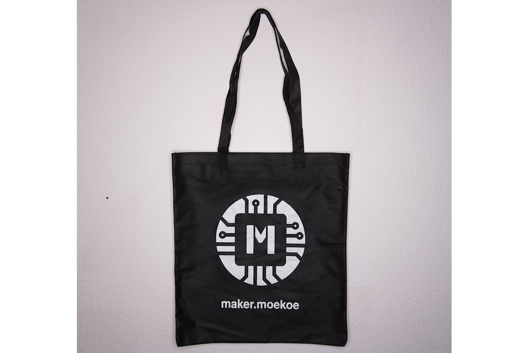 Cloth bag with maker.moekoe logo 1