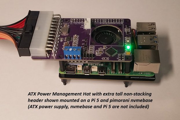 ATX Power Management Hat for Pi 5