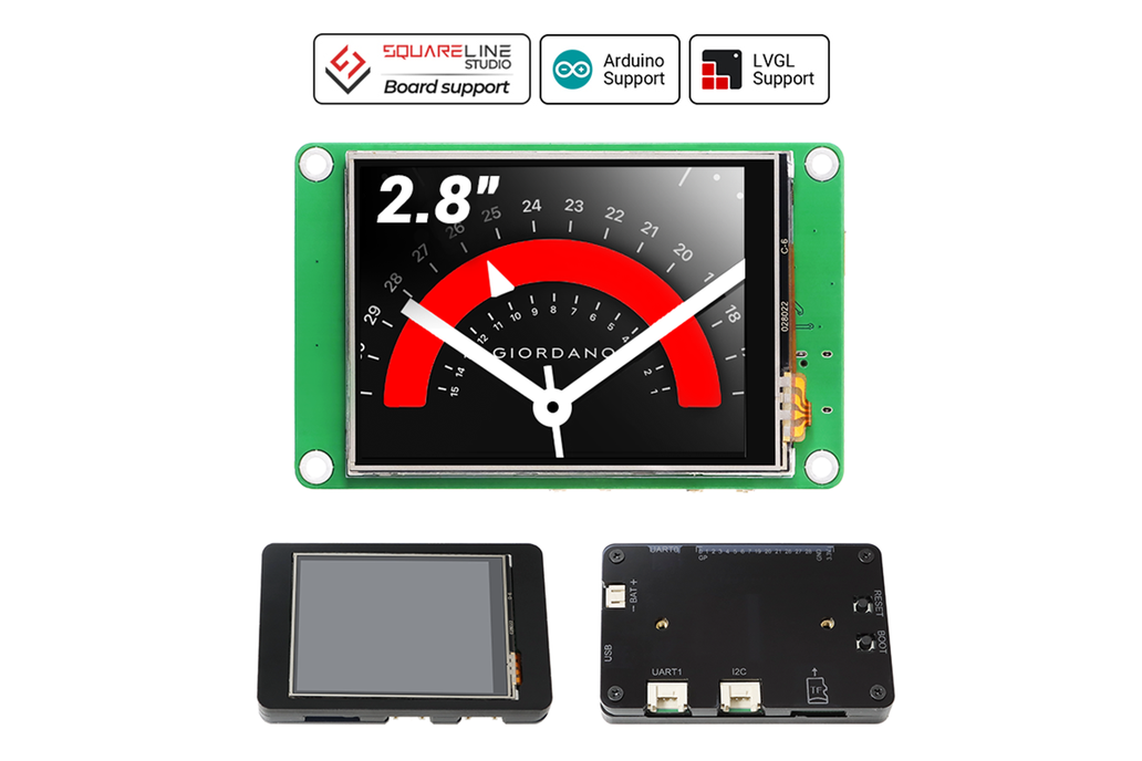 CrowPanel 2.8"-320*240 HMI Pico RP2040 Touchscreen 1