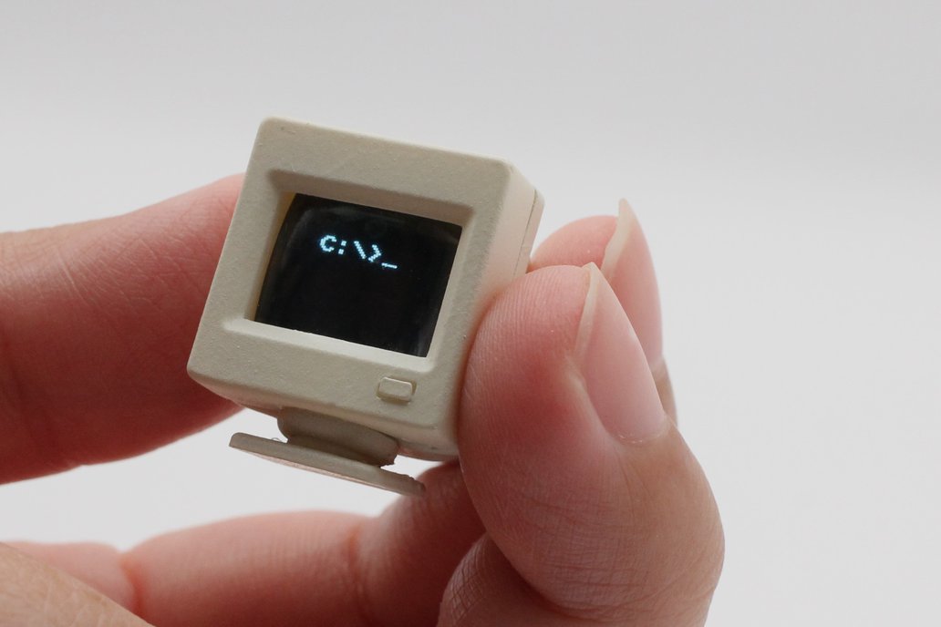 RetroPrompt: Miniature CRT Monitor MS-DOS Prompt 1