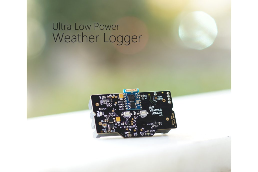 ULP Weather Logger with ESP8266 (WiFi, IoT) 1