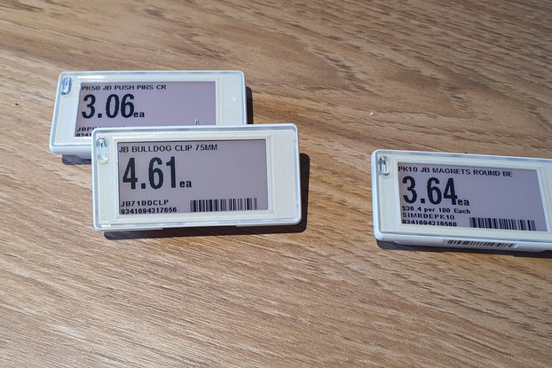 SES-imagotag VUSION 2.2 BWR E-Paper Display(GL320)