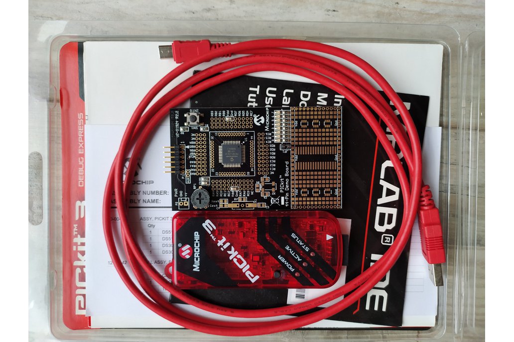 Original Microchip PicKIT3 - Complete 1